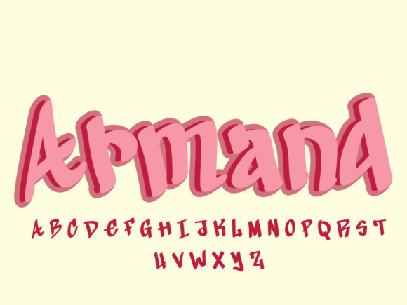 Armand: A Sweet Handwritten Font for Creative Designers