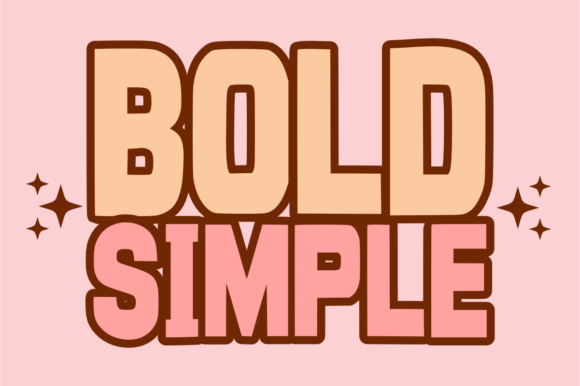 Bold Simple: A Retro-Modern Font for Maximum Impact
