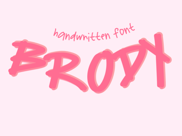 Brody: The Friendly Font for Creative Design Projects
