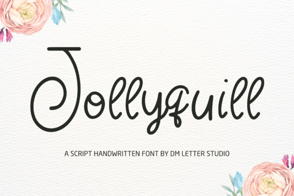 Discover Jollyquill: The Script Font for Joyful Design