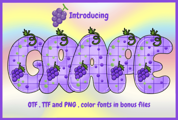 Grape: A Sweet, Modern Font for Creative Design