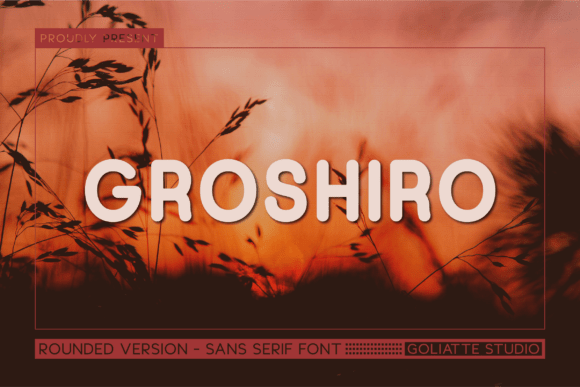 Groshiro: The Powerhouse Typeface for Bold Design