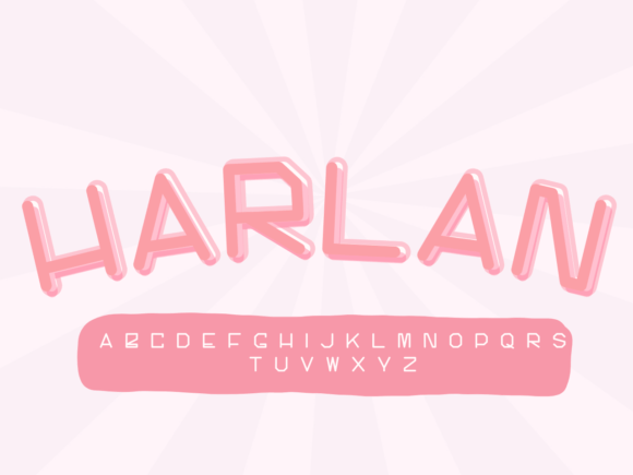 Harlan: Elevate Your Designs with a Unique Display Font