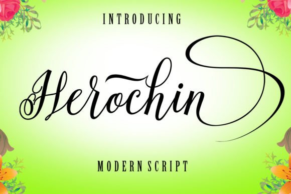 Herochin: A Modern Script Font for Elegant Design