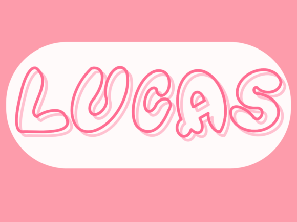 Lucas: A Handcrafted Font for Authentic Design