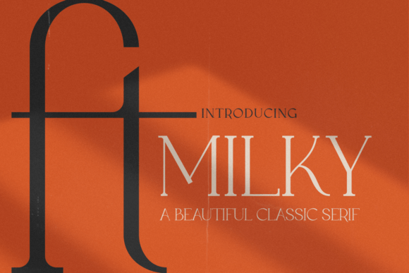 Milky: Blending Vintage Charm with Modern Design