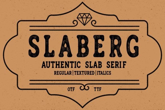 Slaberg: Vintage Slab Serif for Modern Design Impact